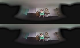 Busty dominatrix tease virtual reality